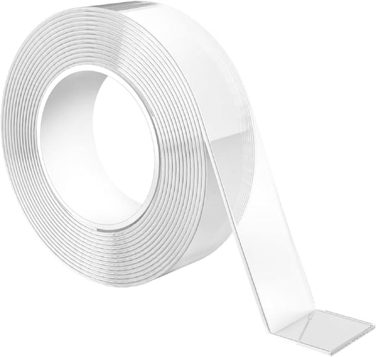 GRIFEMA GA4001-1 Double Sided Tape Heavy Duty, Removable Reusable Multipurpose Tape for Carpet Mats/Photos Frames/Craft Wall Mounting (3m*2cm*1mm)