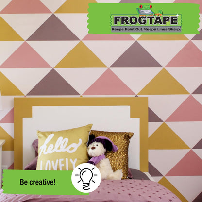 Frog Tape Green Multi Surface Painters Masking Tape 48mm x 41.1m. Indoor painting and decorating for sharp lines and no paint bleed