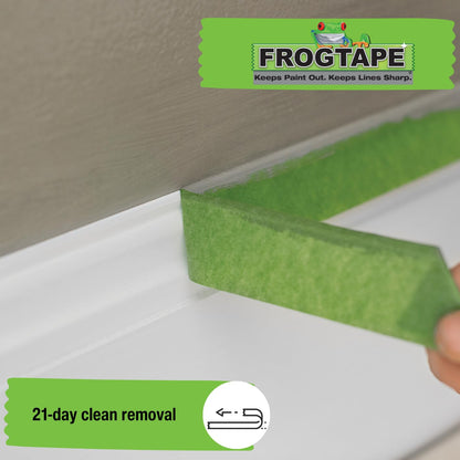 Frog Tape Green Multi Surface Painters Masking Tape 48mm x 41.1m. Indoor painting and decorating for sharp lines and no paint bleed